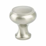 Berenson Forte 1-1/4 Inch Mushroom Cabinet Knob from the Classic Comfort Series Brushed Nickel