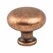 Berenson American Classics 1-3/16 Inch Round Mushroom Cabinet Knob / Drawer Knob Weathered Copper
