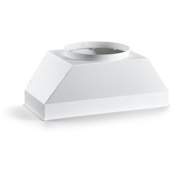 Bertazzoni 10 Inch Duct Adapter for Bertazzoni Dual Motor Range Hoods N/A