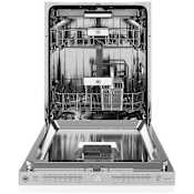 Bertazzoni 24 Inch Wide 16 Place Setting Built-In Panel Ready Top Control Dishwasher Panel Ready