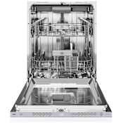 Bertazzoni 24 Inch Wide 15 Place Setting Built-In Fingerprint Resistant Panel Ready Top Control Dishwasher Panel Ready