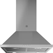 Bertazzoni 600 CFM 24 Inch Wide Wall Mounted Range Hood Stainless Steel