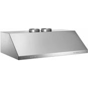 Bertazzoni 1200 CFM 36 Inch Wide Under Cabinet Range Hood with Baffle Filters and Dual Motors from the Professional Collection Stainless Steel