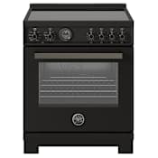 Bertazzoni Professional 30 Inch Wide 4.6 Cu. Ft. Free Standing Induction Range Carbonio