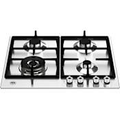 Bertazzoni Professional 24 Inch Wide 4 Burner Gas Cooktop Stainless Steel