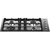 Bertazzoni Professional 30 Inch Wide 4 Burner Gas Cooktop Stainless Steel