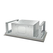 Best HBC1 650 - 1650 CFM 43 Inch Wide Range Hood Insert with LED Light - Blower Sold Separately Stainless Steel