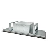 Best HBC1 650 -1650 CFM 63 Inch Wide Range Hood Insert with LED Light - Blower Sold Separately Stainless Steel