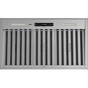 Best HBN3 110 - 650 CFM 36 Inch Wide Range Hood Insert with SmartSense, LED Lights, and Baffle Filters Stainless Steel