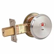 Best Access QDB 200 Series One Sided Deadbolt with 2-3/4" Backset and Indicator Satin Chrome