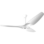 Big Ass Fans Haiku 60" Standard Mount 3 Blade Indoor Smart Ceiling Fan with Remote Control and White Motor / Body Brushed Aluminum