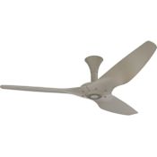 Big Ass Fans Haiku 60" Low Profile 3 Blade Indoor Smart Ceiling Fan with Remote Control and Satin Nickel Motor / Body Satin Nickel