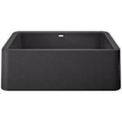 Blanco Ikon 30" SILGRANIT Farmhouse Apron Front Single Bowl Kitchen Sink Anthracite