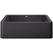 Blanco Ikon 33" Farmhouse Single Basin SILGRANIT Kitchen Sink Anthracite