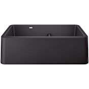 Blanco Ikon 33" Farmhouse Double Basin SILGRANIT Kitchen Sink Anthracite