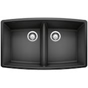 Blanco Performa 33" Undermount Double Basin SILGRANIT Kitchen Sink Anthracite