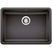 Blanco Precis 25" Undermount Single Basin SILGRANIT Kitchen Sink Anthracite