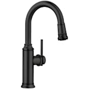 Blanco Empressa 1.5 GPM Single Hole Pull Down Bar Faucet Matte Black