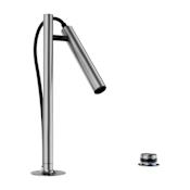Blanco Luneoo 1.5 GPM Widespread Pre-Rinse Pull Down Kitchen Faucet - Includes Escutcheon Brushed Steel