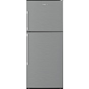 Blomberg 28 Inch Wide 13.5 Cu. Ft. Energy Star Certified Top Freezer Refrigerator with Automatic Ice Maker Stainless Steel
