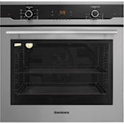 Blomberg 24 Inch Wide 2.5 Cu. Ft. Electric Single Oven with True Euro Convection Fan Stainless Steel