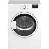 Blomberg 24 Inch Wide 3.7 Cu. Ft. Energy Star Certified Electric Dryer with AntiCrease+ White