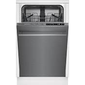 Blomberg 18 Inch Wide 8 Place Setting Energy Star Certified Built-In Top Controls Dishwasher with RapidClean Stainless Steel
