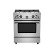 BlueStar Culinary Series 30 Inch Wide 4.6 Cu. Ft. Free Standing Natural Gas Range Stainless Steel