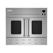 BlueStar Wall Oven Series 36 Inch Wide 5.1 Cu. Ft. Single Natural Gas Oven with True European Convection Stainless Steel