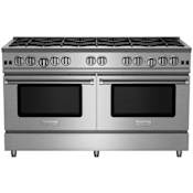 BlueStar Nova Series 60 Inch Wide 9.2 Cu. Ft. Free Standing Natural Gas Range Stainless Steel