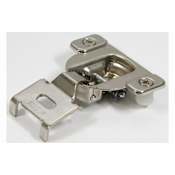 Blum COMPACT 1/2" Overlay Press-In Edge Mount Hinge Nickel