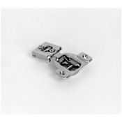 Blum COMPACT 1/2" Overlay Wrap Around Screw-On Hinge Nickel