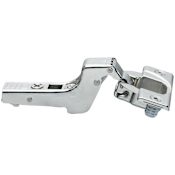 Blum CLIP Top Inset Press-In Cabinet Door Hinge with 110-Degree Opening Angle and Self Close Function - 30 Pack Nickel
