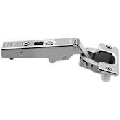 Blum CLIP Top Full Overlay Press-In Cabinet Door Hinge with 107-Degree Opening Angle and Self Close Function Nickel