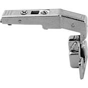 Blum Hinge 95 Degree Inset Self Closing Screw On Blind Corner Polished Nickel