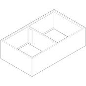 Blum AMBIA-LINE Deep Drawer Insert Matte Orion Grey
