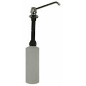 Bobrick Manual Deck Mounted 34 Ounce Liquid Soap Dispenser Stainless Steel