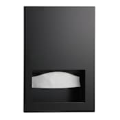 Bobrick TrimLineSeries Recessed Paper Towl Dispenser Matte Black