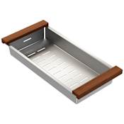 Bocchi Stainless Steel 16" x 7-1/2" Colander Stainless Steel
