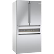 Bosch 800 Series 36 Inch Wide 20.5 Cu. Ft. Energy Star Certified French Door Refrigerator Stainless Steel