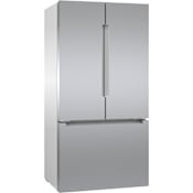 Bosch 800 Series 36 Inch Wide 21 Cu. Ft. Energy Star Certified French Door Refrigerator with MultiAirFlow Technology Stainless Steel