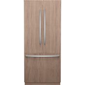 Bosch Benchmark® Series 36 Inch Wide 20.1 Cu. Ft. Energy Star Certified Panel Ready French Door Refrigerator Panel Ready