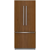Bosch Benchmark® 36 Inch Wide 19.4 Cu. Ft. Energy Star Certified Panel Ready French Door Refrigerator with MultiAirFlow and SuperFreeze Panel Ready