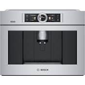 Bosch 800 Series 84.5 Oz. Programmable 5 Setting Built In Coffee Machine with Water Filtration, Standby Timer, and Grinder Stainless Steel