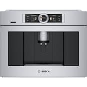Bosch 800 Series 84.5 Oz. Programmable 5 Setting Built In Coffee Machine with Water Filtration, Standby Timer, and Grinder Stainless Steel