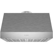 Bosch Benchmark® Series 230 - 800 CFM 30 Inch Wide Under Cabinet Range Hood with 4 Speeds and Dishwasher Safe Filters Stainless Steel