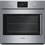Bosch 500 Series 30 Inch Wide 4.6 Cu. Ft. Electric Single Oven with Warm Function and Broil Element Stainless Steel
