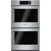 Bosch Benchmark® 30 Inch Wide 9.2 Cu. Ft. Electric Double Oven with SteelTouch and Sabbath Mode Stainless Steel