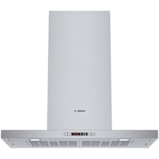 Bosch 500 Series 170 - 600 CFM 30 Inch Wide Wall Mounted Range Hood with 4 Speeds and Dishwasher Safe Filters Stainless Steel