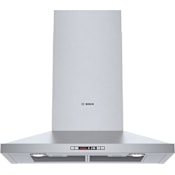 Bosch 300 Series 120 - 300 CFM 30 Inch Wide Wall Mounted Range Hood with 3 Speeds and LCD Display Stainless Steel